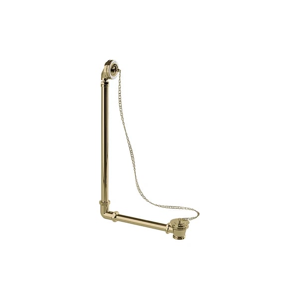 Exposed Bath Overflow Plug & Chain