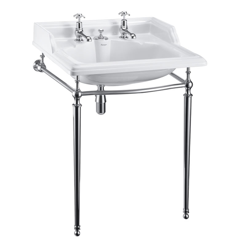 Classic 65cm Basin with Invisible Overflow & Basin Stand (Classic 65cm