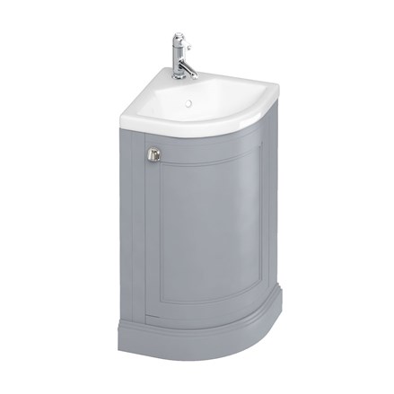 Freestanding 43cm Corner Vanity Unit, Corner Bathroom Vanity Cupboard