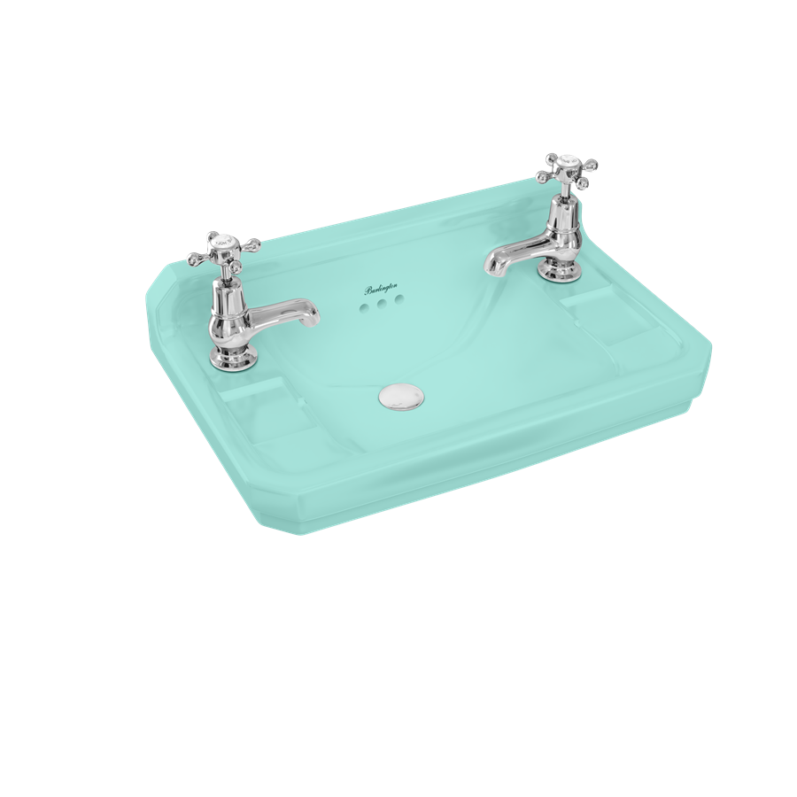 Bespoke Cosmic Green Edwardian 51cm Cloakroom Basin SKU B8 2TH GRN