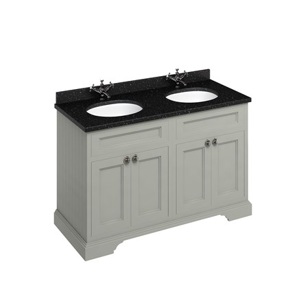 Freestanding 130 Unit With Black Granite Worktop Doors 2