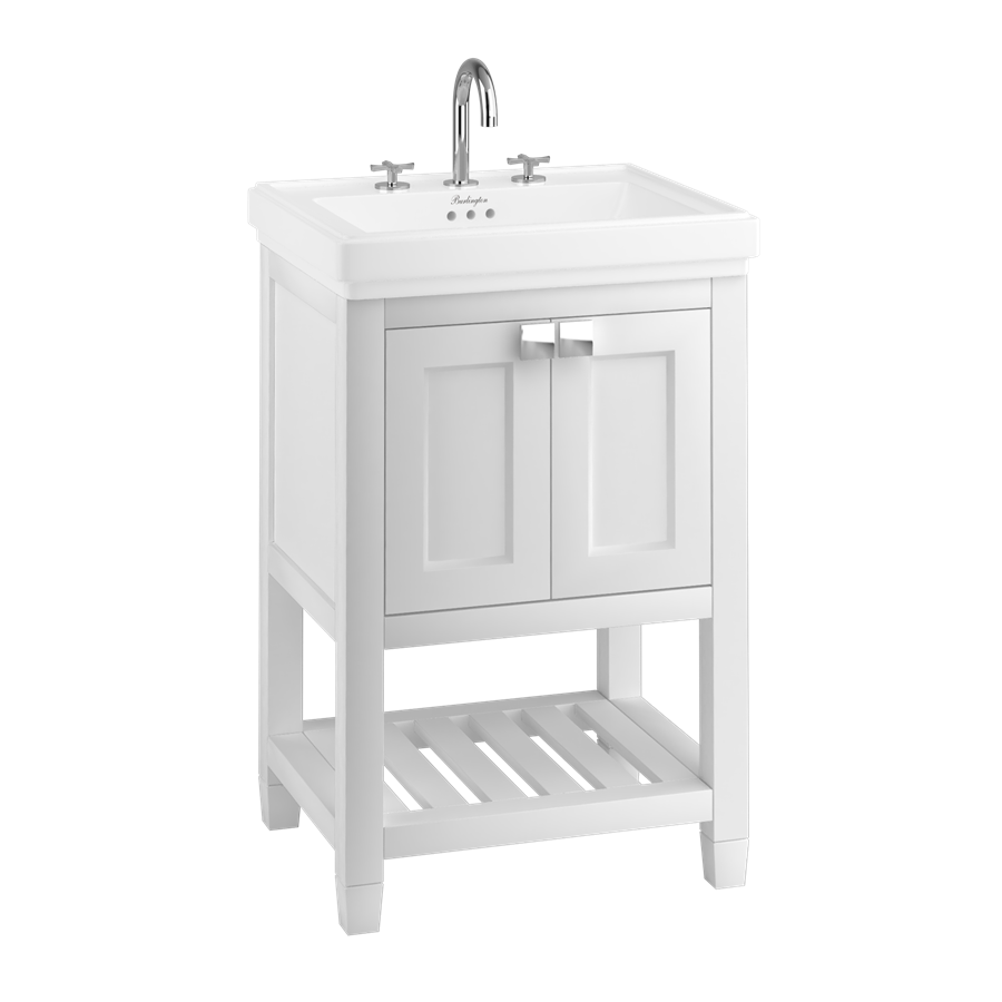 Riviera Vanity Unit with Basin Burlington Bathrooms