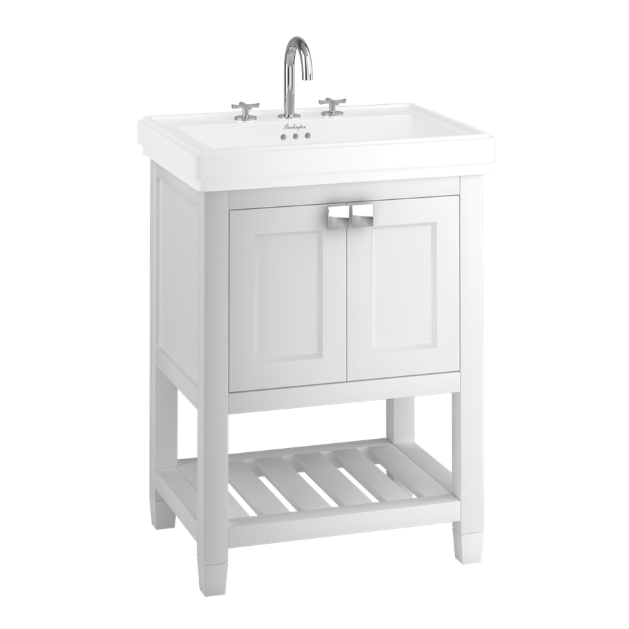 Riviera Vanity Unit with Basin Burlington Bathrooms