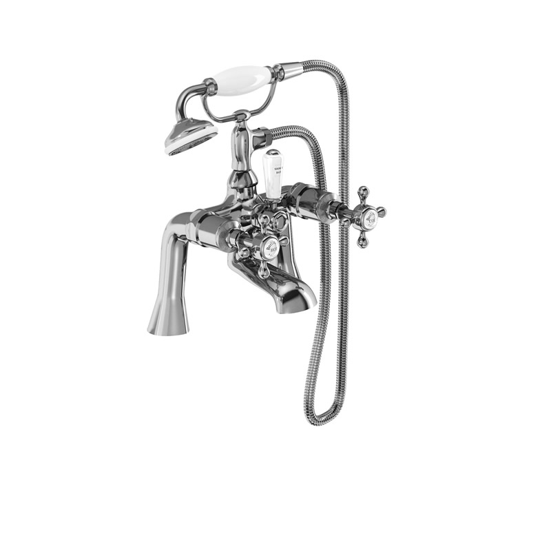 Stafford Bath Shower Mixer Deck Mounted (including the handles) STA14