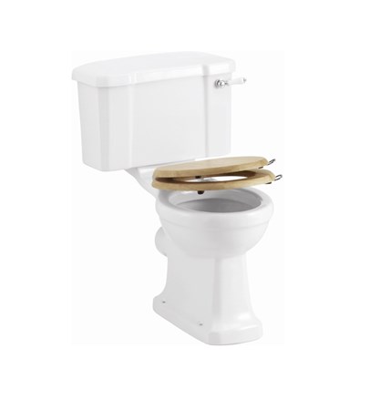 Heritage Oak Toiletbril - Massief Eikenhouten Toiletzitting Met Soft-close
