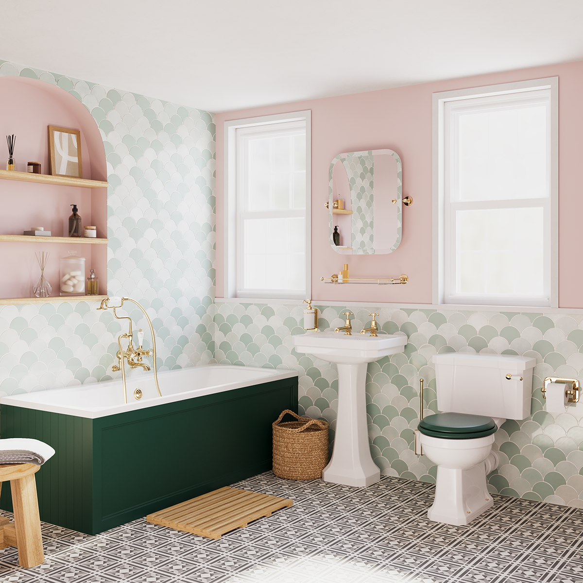 How to embrace the Bathroom Colour of 2023 - Sage Green | MyLife Bathrooms