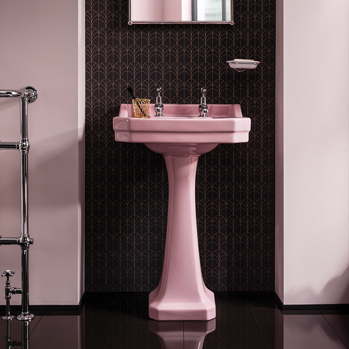 Modern traditional bathroom | For modern classic bathroom designs that incorporate a personal touch, look no further than the Bespoke by Burlington collection. 