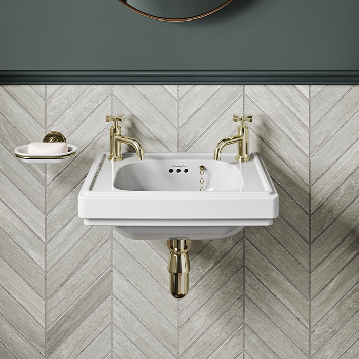 Traditional Bathroom Design | Embrace 1920s inspired bathroom design with the Riviera collection