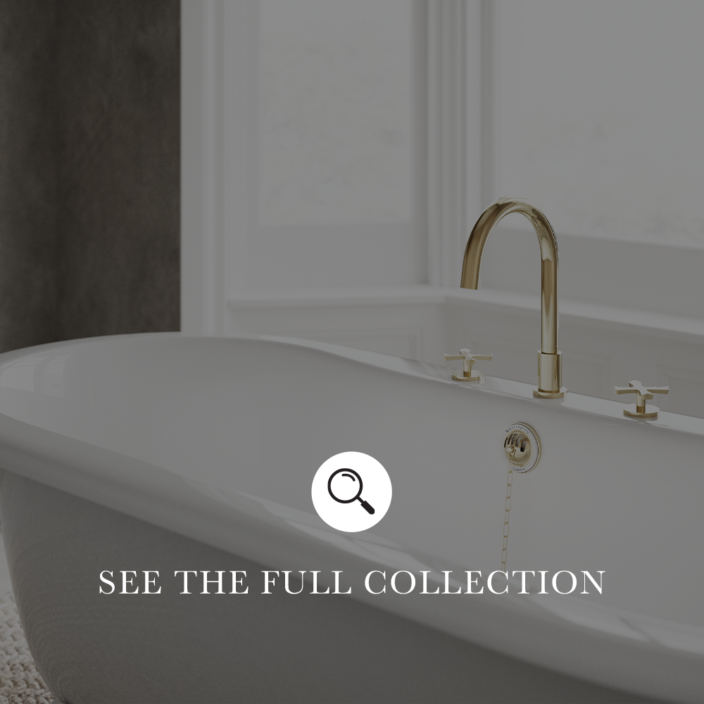 Art Deco bathroom | Explore the full Riviera collection to bring 1920s bathroom glamour to your home