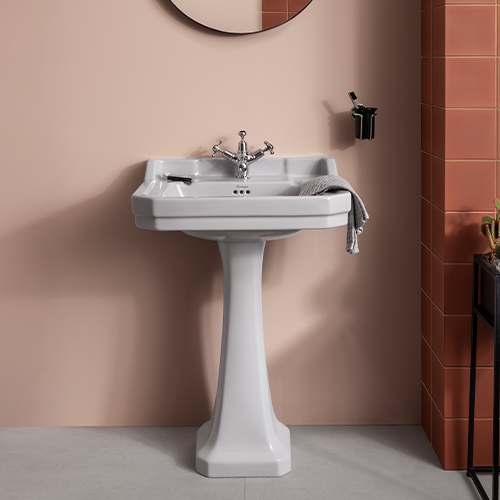 Bespoke Bathroom | Indulge in a modern traditional bathroom style with Bespoke by Burlington
